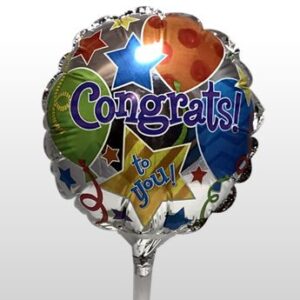 Customize - Balloon - Congratulations