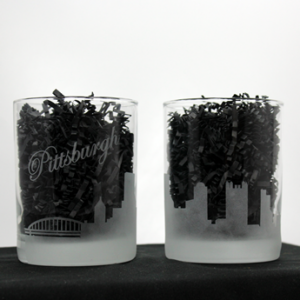 Pittsburgh Rocks Glass