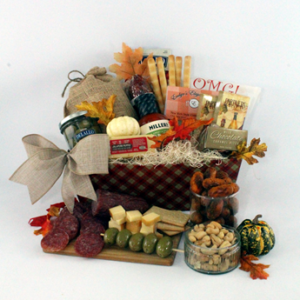 seasonally savory gift basket