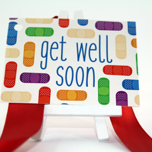 Personal Touch Tag- "Get Well Soon!" Bandages