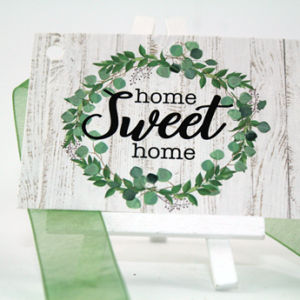 Personal Touch Tag- "Home Sweet Home"