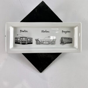 The Dish Pittsburgh Collection. Photo of the stadium plate.