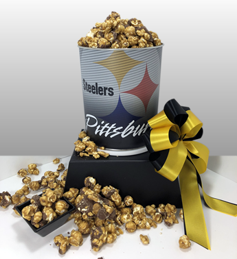 Classy, creative, unique Pittsburgh Steeler gifts by Basket of Pittsburgh. The best gifts in Pittsburgh. Local Delivery or ship nationwide via FedEx. Preferred gift supplier of Steeler Nation.