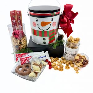 Tins!  Snacky - Snowman